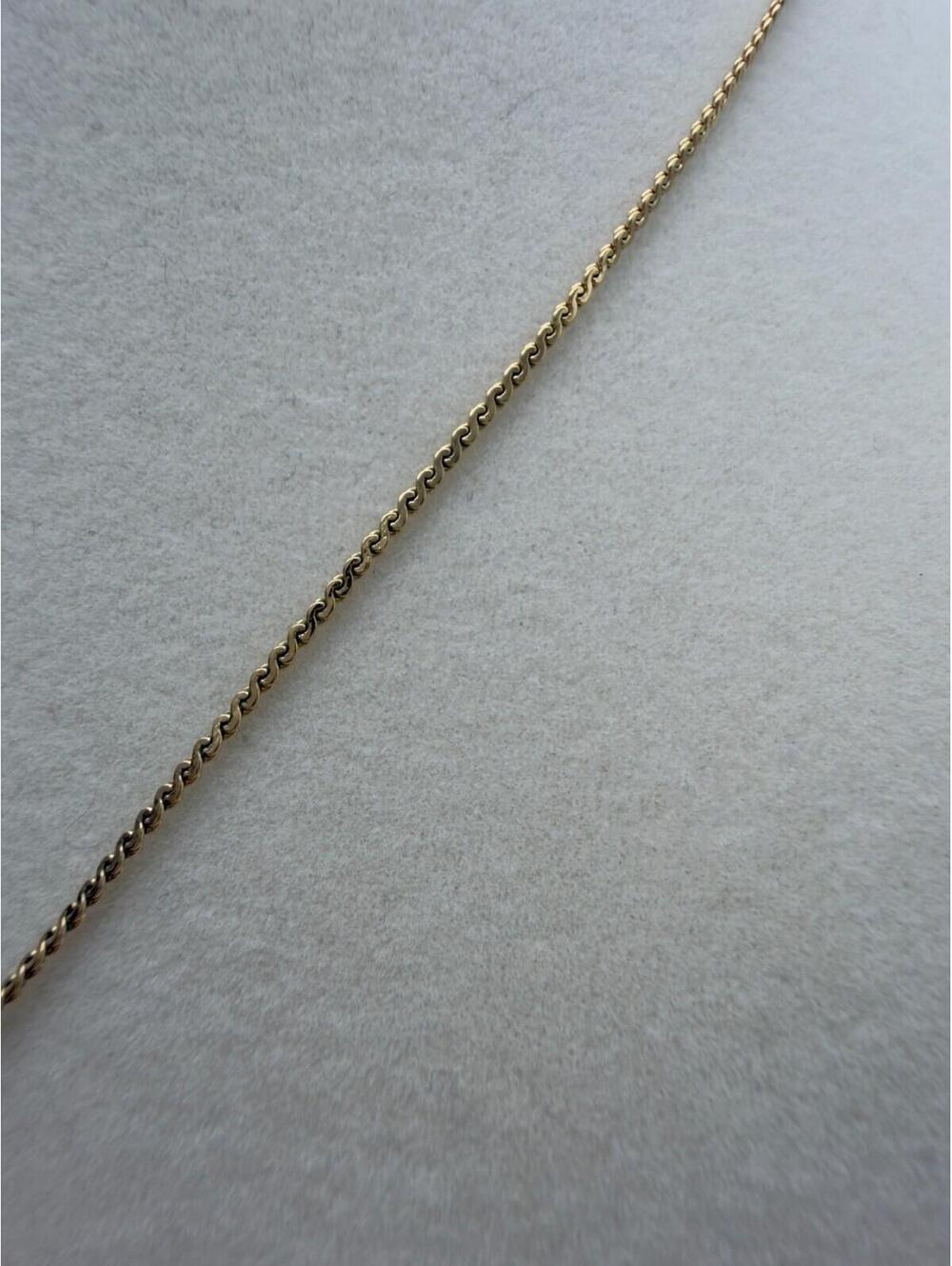 Authentic Christian Dior Necklace CD Letters Logo Pendant With Crystals 16” - Picture 5 of 10